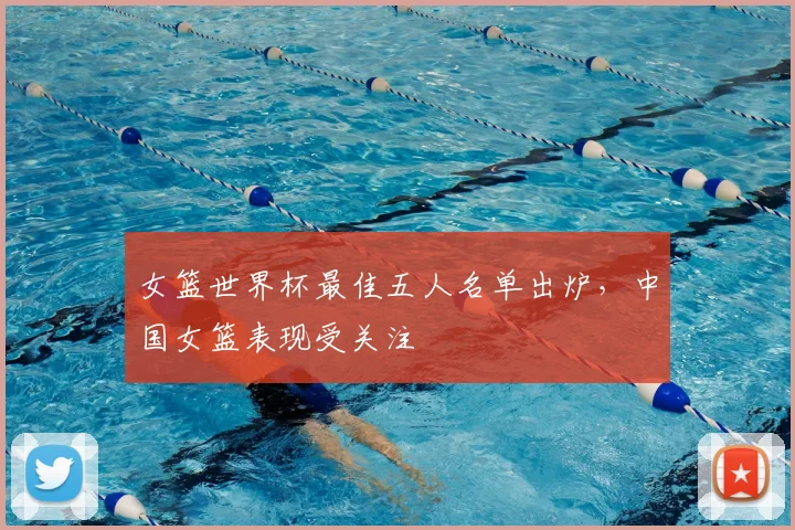 女篮世界杯最佳五人名单出炉，中国女篮表现受关注