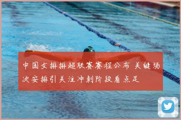 中国女排排超联赛赛程公布 关键场次安排引关注冲刺阶段看点足